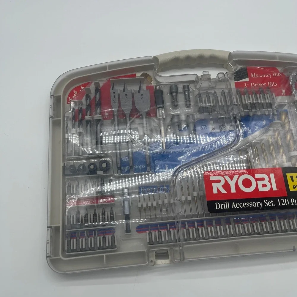 Ryobi Drill Accessory Set 120 Piece